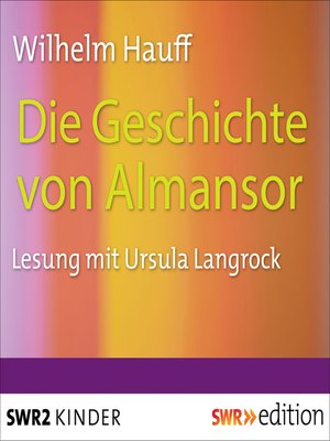 cover image of Die Geschichte von Almansor